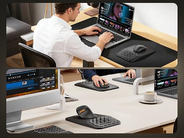 ergonomic mouse pad