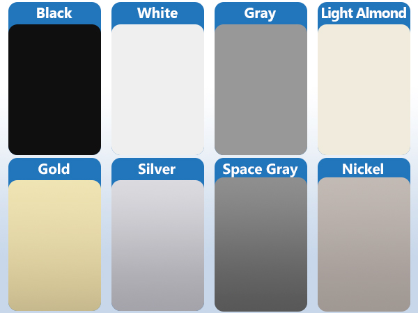 Various Finish Options