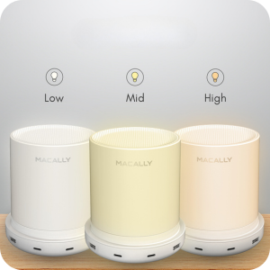 lamp with usb c ports