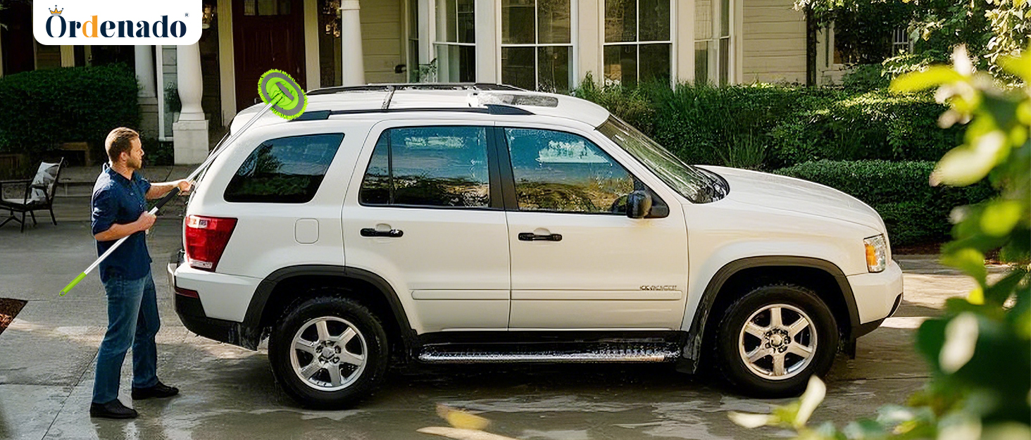 car wash brush with long handle