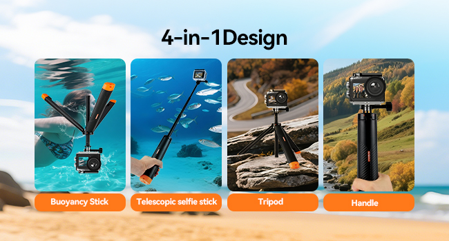 5X ZoomTouch Screen Sports Camera