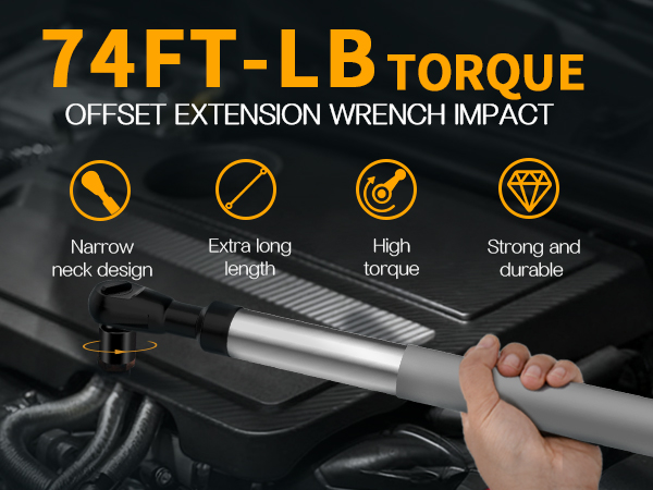 3/8" Offset Extension Wrench