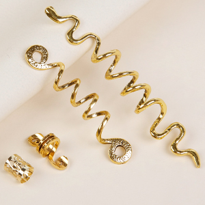 Snake Hair Clips