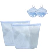 Guozcaray 2 Pcs laundry bag with handles mesh laundry bags washing machine laundry totes travel s...