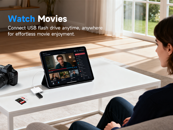 Lightning to USB Camera Adapter