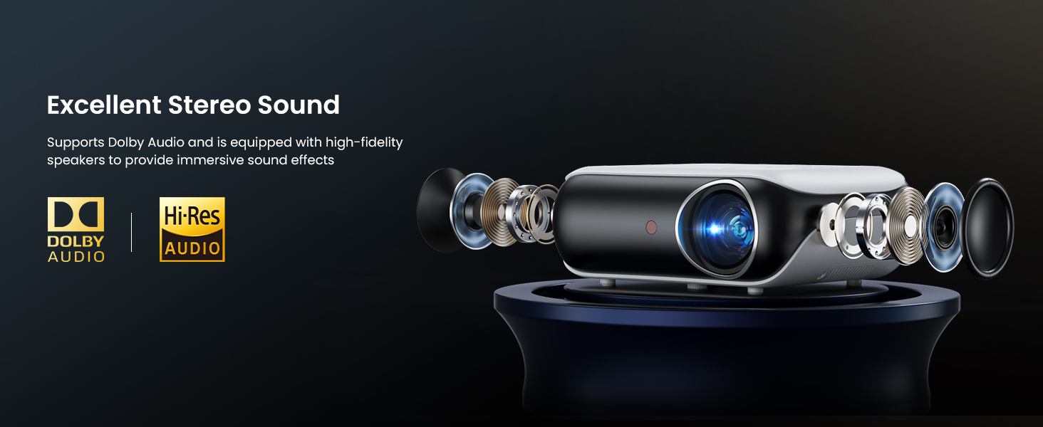 HAPPRUN Google TV Projector