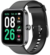 EURANS Smart Watch 45mm, AMOLED Fitness Watch with Heart Rate/Sleep Monitor Steps Calories Counte...