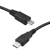USB C to Micro USB OTG Cable Compatible with Samsung Galaxy S22, S21, S7, S6, J7, J3, MacBook Pro...