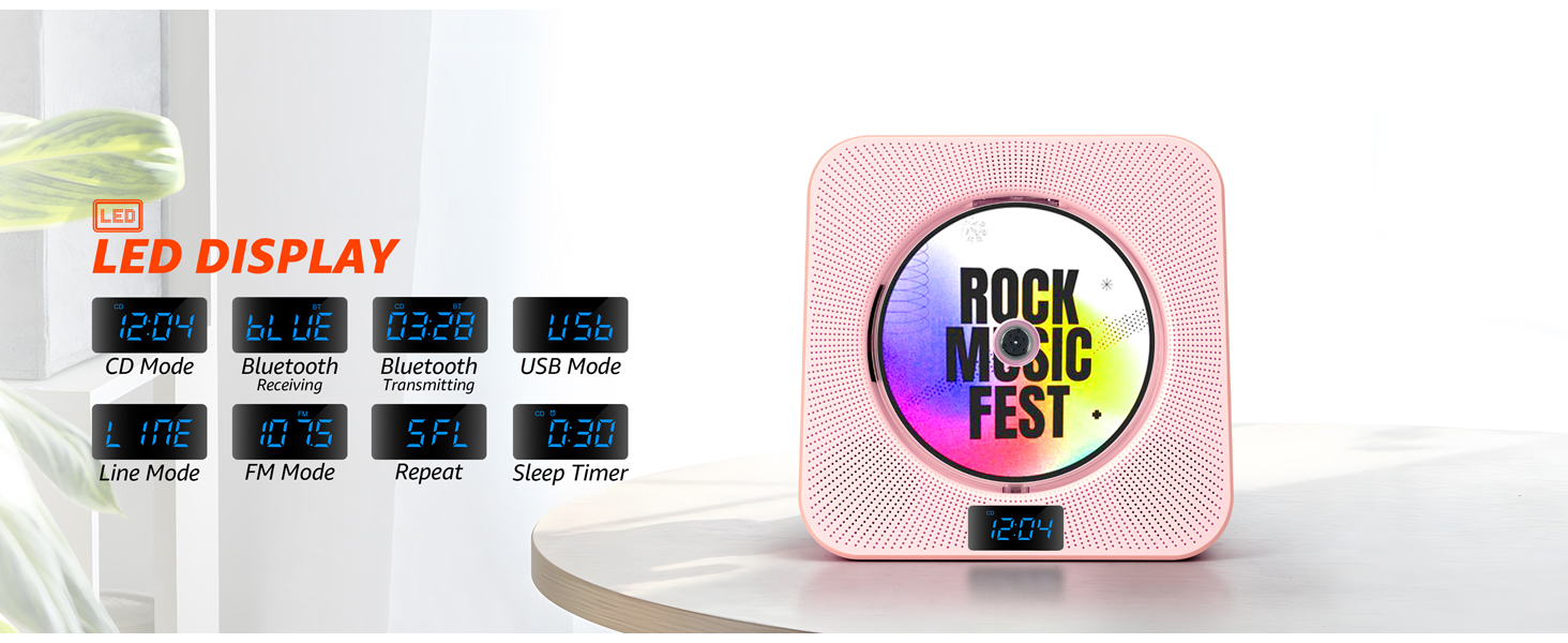 bluetooth cd player portable cd player with bluetooth small cd player kpop cd player