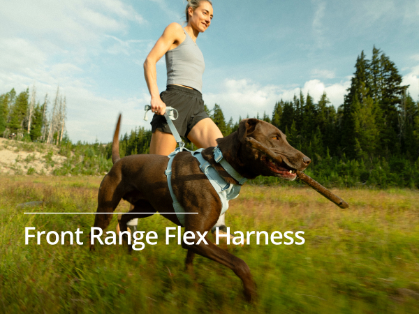 Ruffwear Front Range Flex Harness soft knit everyday dog vest.