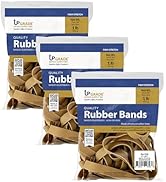 Upgrade Office Supply UPG234105PK3 Rubber Bands, Size 105 (5 x 5/8), 180 Bands, 3 lb Pack, USA