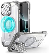 SUPCASE for iPhone 16 Pro Max Case with Camera Cover Stand (UBMag XT), [Compatible with MagSafe] ...