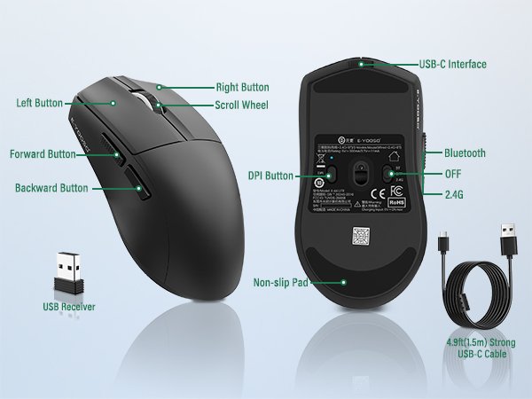 Rechargeable Wireless Mouse
