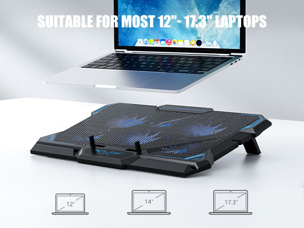 Suitable for 12-17.3 inch laptop