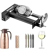 Longer Laser Engraver New-Rotary Roller, Y-axis 360° Rotation, Compatible with Other Brands of En...