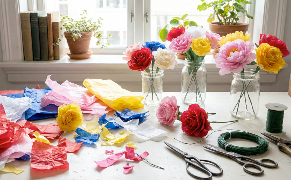 tissue paper Art