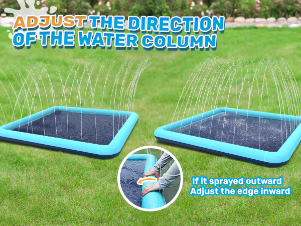 17ft splash pad giant