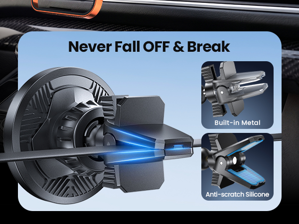 Never fall off and break