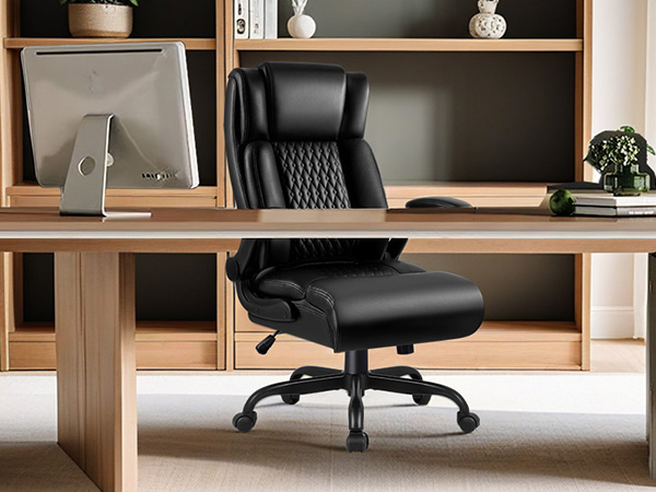 big and tall offfice chair leather office chair Ergonomic office chair Executive office chair 