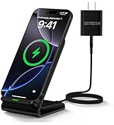 Samsung S25 Wireless Charger Stand Wireless Phone Charger for Android Samsung Galaxy S25 Ultra S2...
