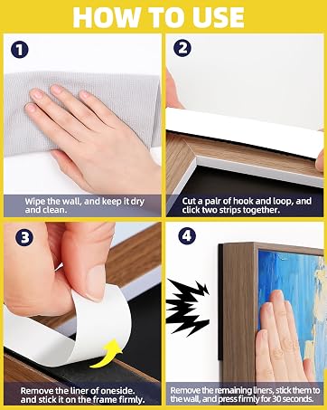 Velcro Strips with Adhesive