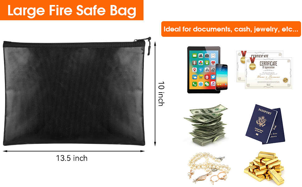 Fireproof Document Bag