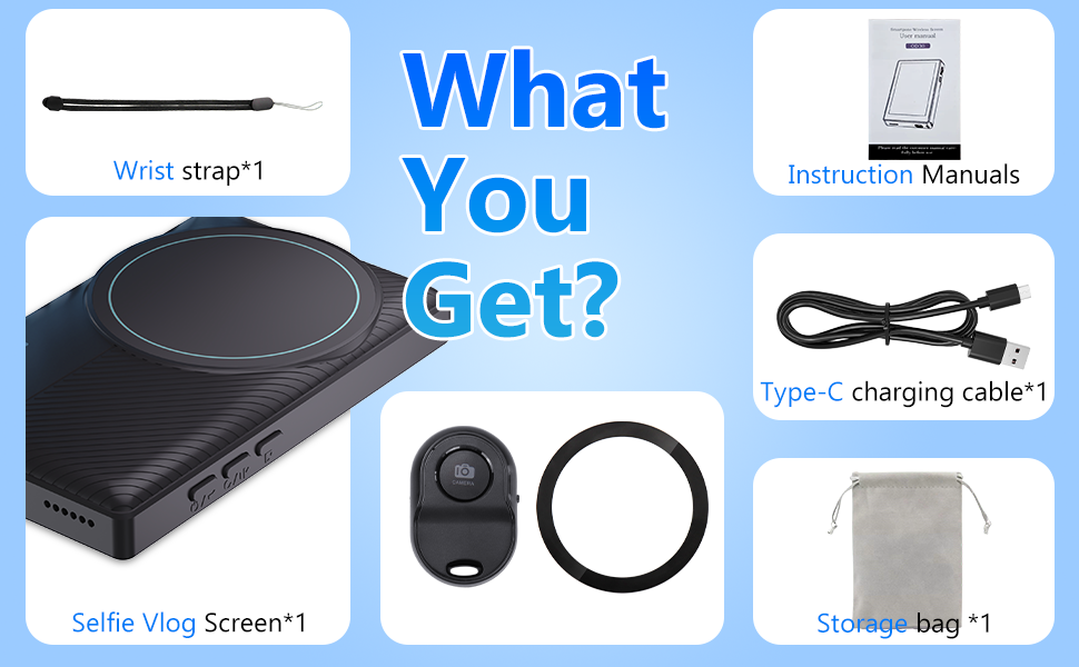 iphone mirror screen magnetic selfie back camera magsafe screen magsafe selfie light vlog screen