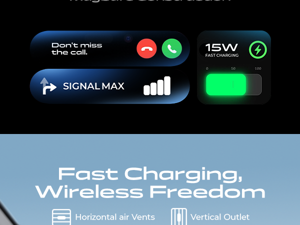 LISEN for MagSafe 3 Car Charger Mount