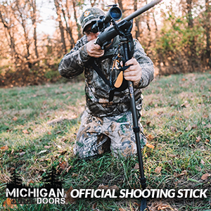 Michigan out of doors, vanguard shooting stick