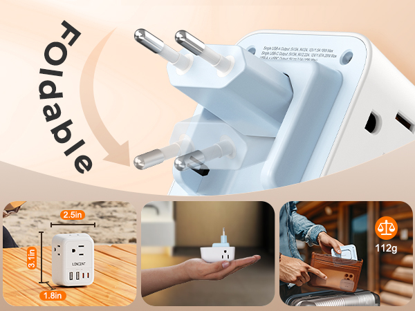 European Travel Plug Adapter