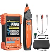 Proster Network Cable Tester - PoE Cable Tester, NCV,Port Flashing, Ethernet Wire Tracer Test, Le...