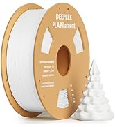 DEEPLEE PLA 1.75mm 3D Printer Filament, Dimensional Accuracy +/- 0.02mm, Neatly Wound, No Cloggin...