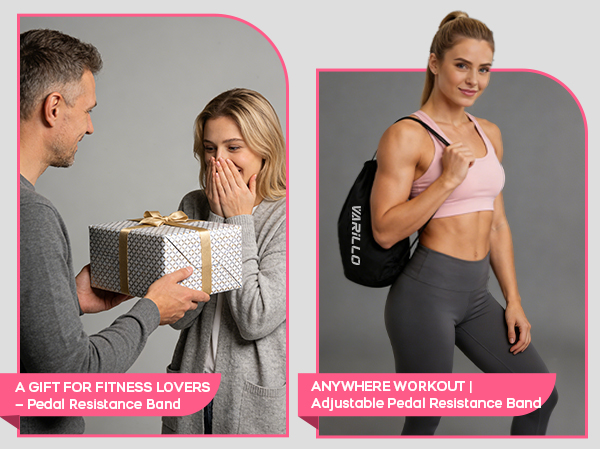 multifunction pedal resistance band