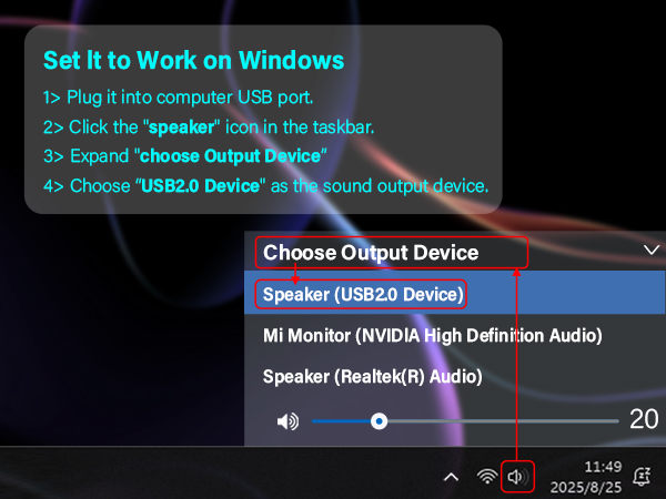 computer speakers