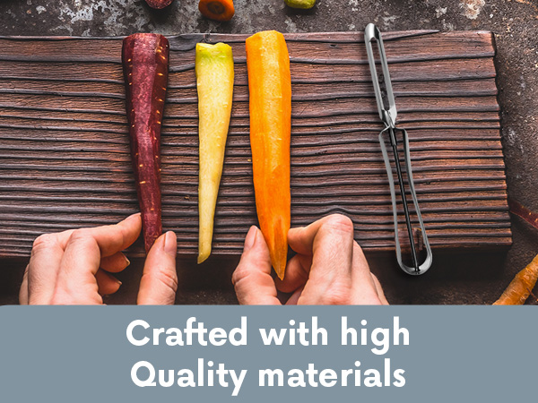 Linden Sweden Jonas Peeler Comfort Meets Safety Ergonomic Soft-grip handle peelers for kitchen