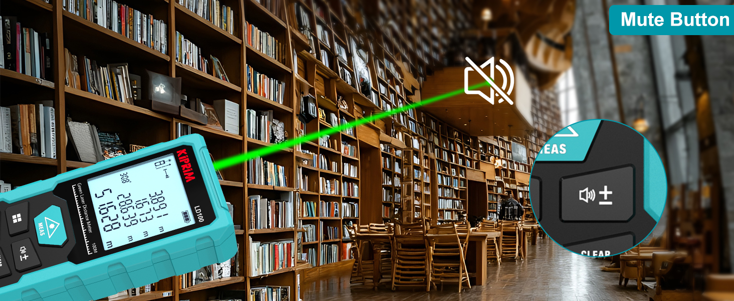 Green Laser Distance Meter