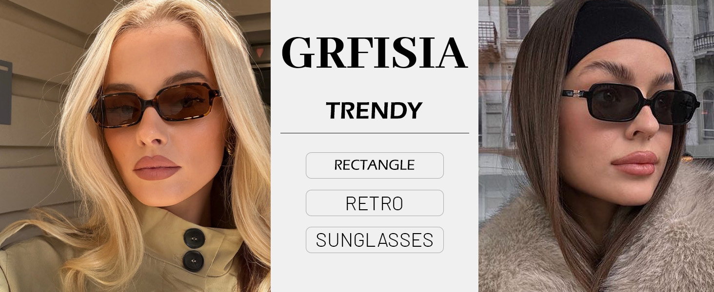 Small rectangle sunglasses