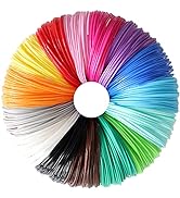DO3D 15 Bright Colors 1.75mm 3D Pen PLA Filament Refill, Each Color 10feet, Total 150 Feet 3D Pen...