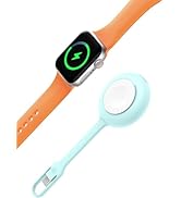 WeeFancy Portable Apple Watch Charger, 1200mAh Magnetic Keychain Wireless Power Bank Watch Charge...