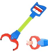 WANZQPY Claw Grabber Toy, Children Intelligence Hand Claw Grabber Kids Grabbing Pick Up Toys, Fle...