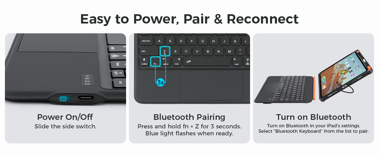ipad air 13 m3 m2 keyboard case