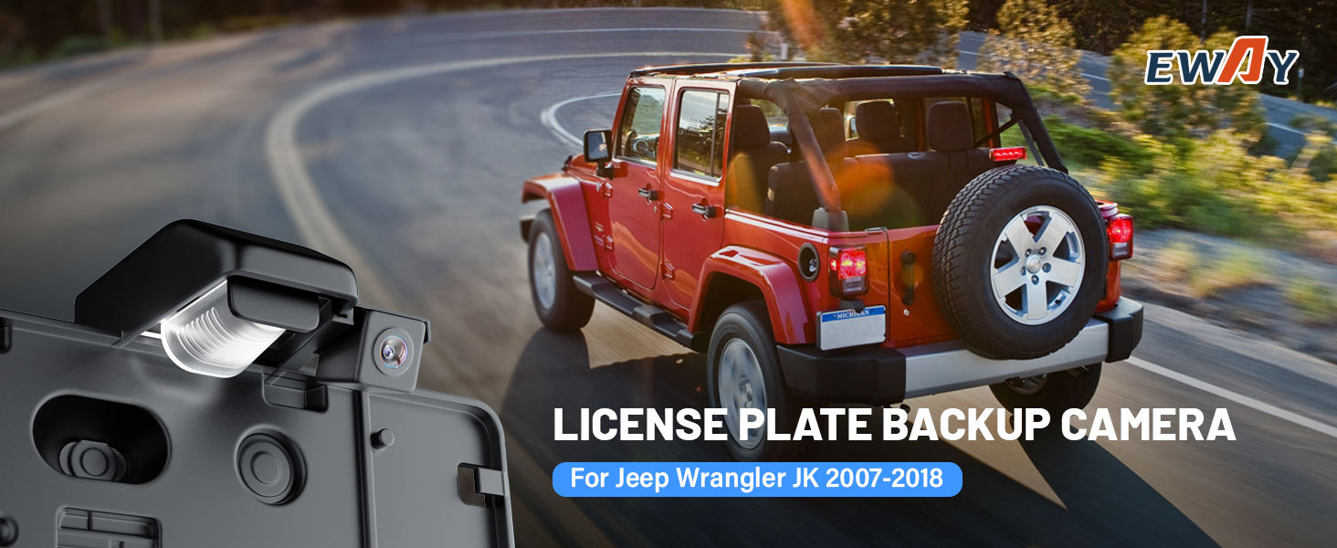 HEAVY-DUTY LICENSE PLATE FRAME BACKUP CAMERA