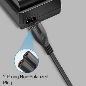  2-Slot, 18 AWG x 2C, 125V 10A ony Playstation PS2, PS3, PS3 slim, PS4, PS4 slim, LED LCD Smart TV