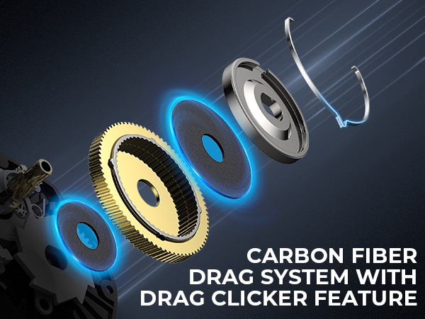 up to 11 lbs of smooth drag