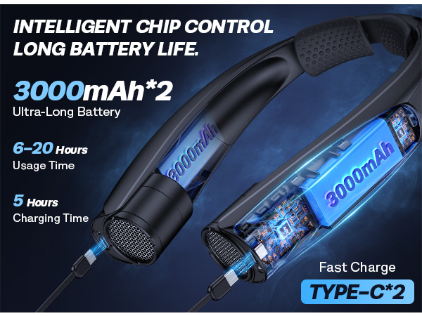 neck fans that blow cold air