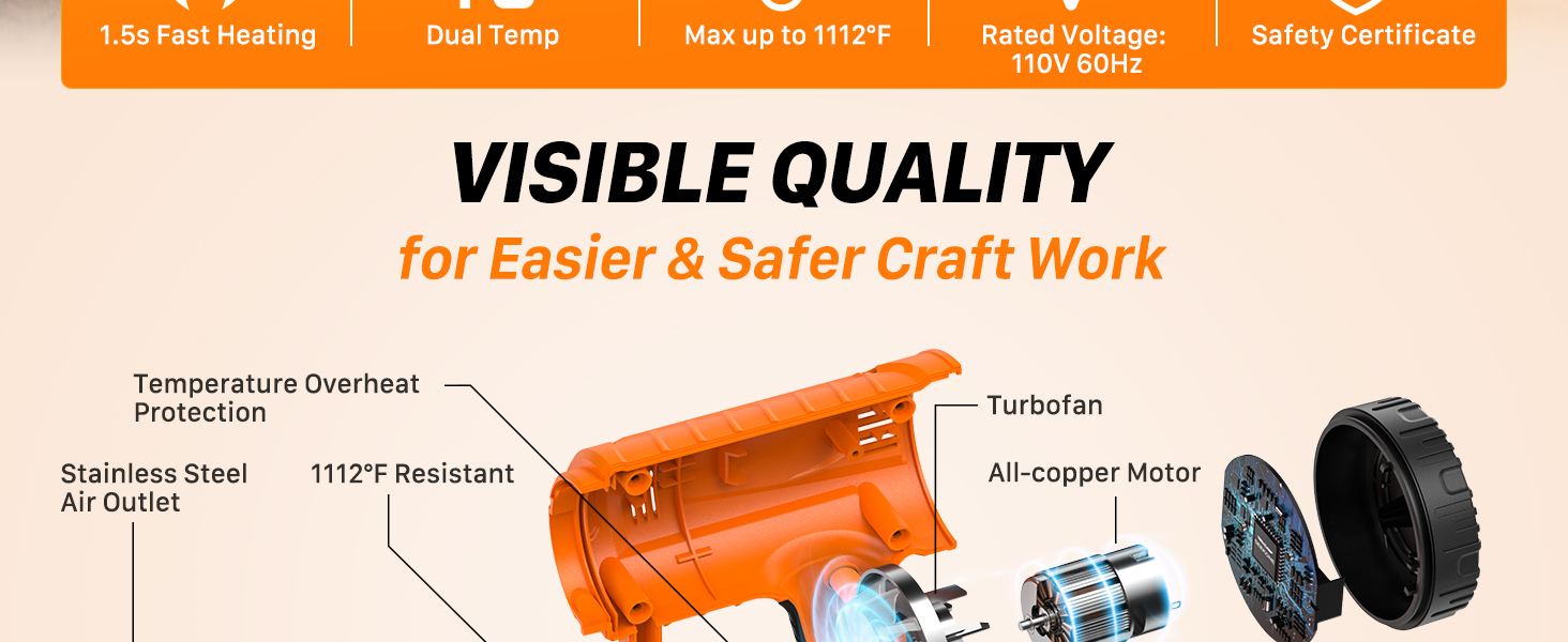 1800W Heat Gun