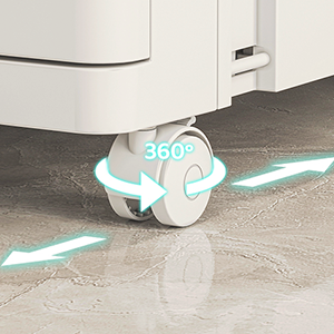 white cabinet with doors and shelves