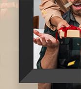 FANGOR 15.6" Large Digital Picture Frame, 64GB Wifi Electronic Photo Frames 1920x1080 IPS FHD wit...