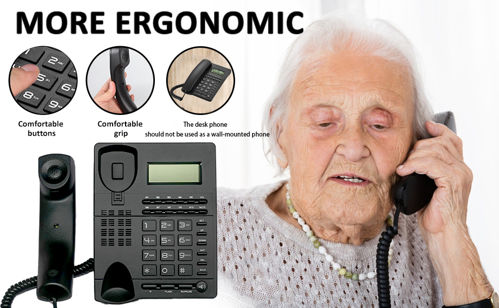 phones for house corded seniors old telephone telephones hearing impaired retro home