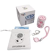 Megacom Pocket Catchmon Go for Pokemon Go Auto-Hatch Eggs Auto Catching Collecting Items - Pink